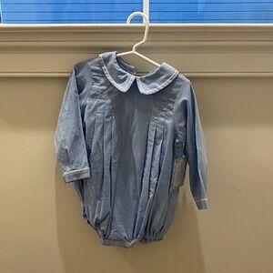 Remember Nguyen Blue Kids One Piece Romper